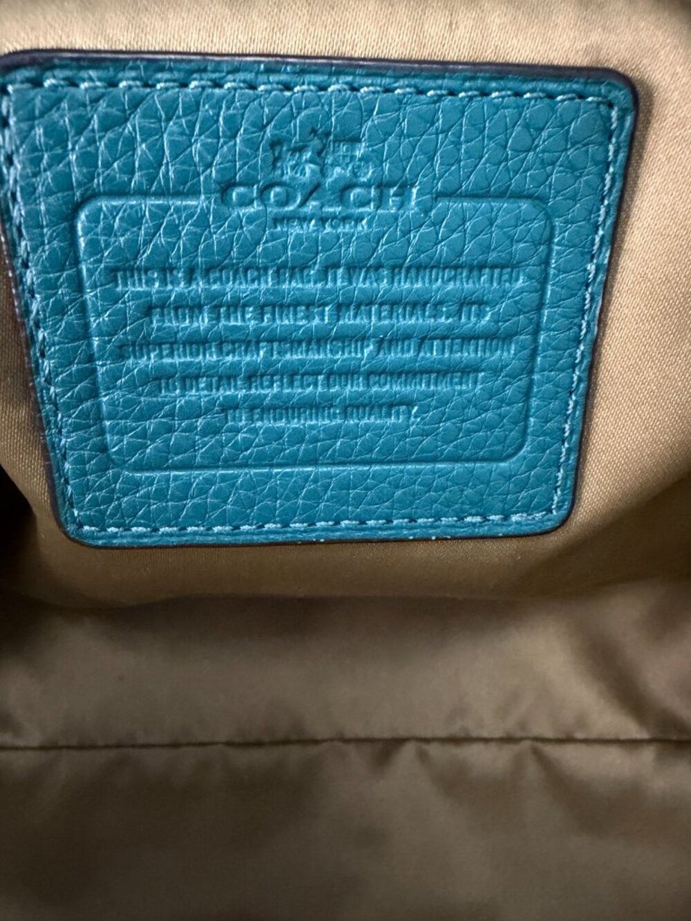 Coach Park Leather Tote Bag - Picture 3 of 15